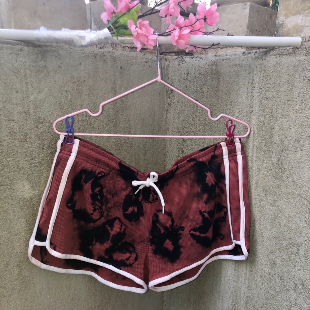 Thermal Handcrafted Bleached Drawstring Short Nwot - image 1